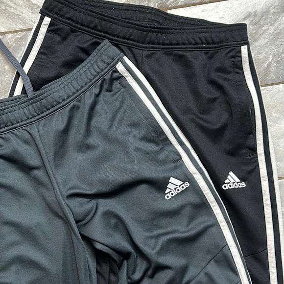 adidas Pants - Adidas women’s track pants black/gray‎ size XS
